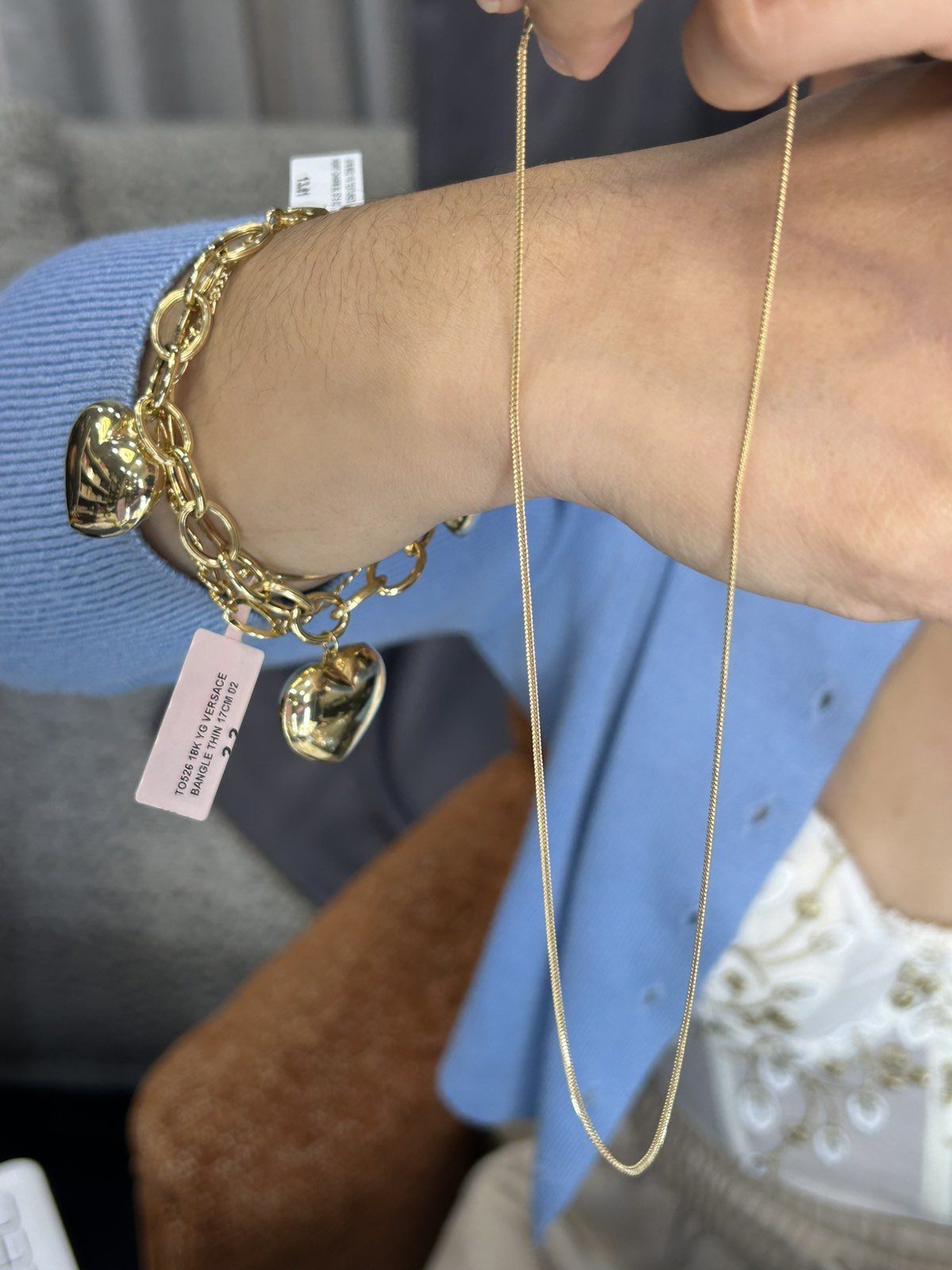 Lightweight Fox Tail Chain Necklace