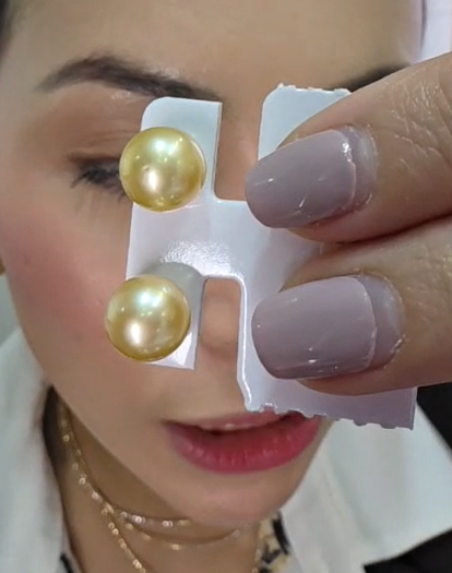 SSP Gold Stud Earrings