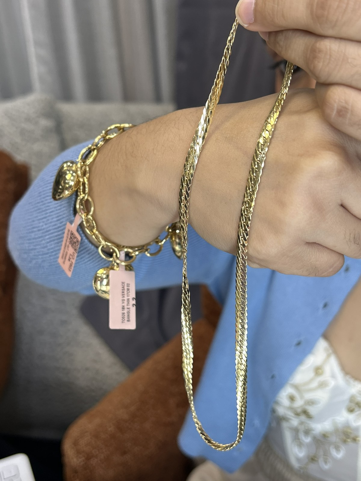 Chunky Snake Chain Necklace
