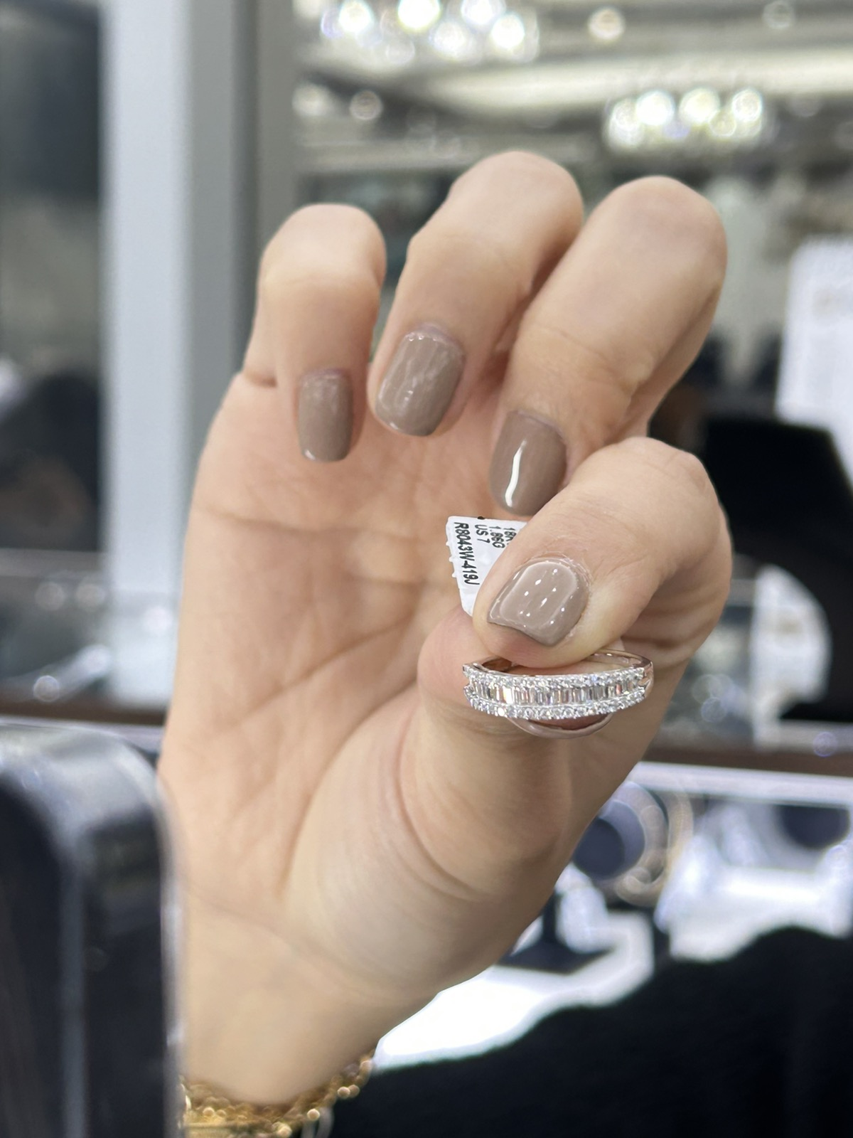 Baguette Dia Cut Ring