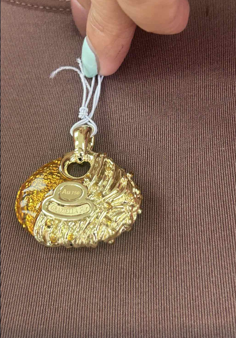 Graziela Textured Bag Pendant