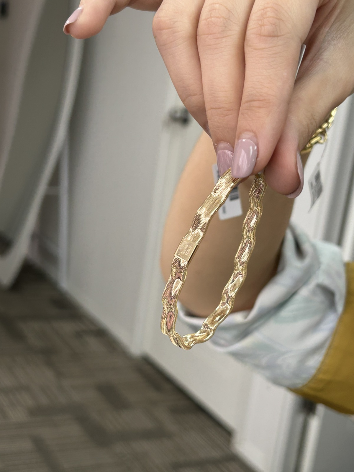Soft Twisted Flexi Omega Bracelet