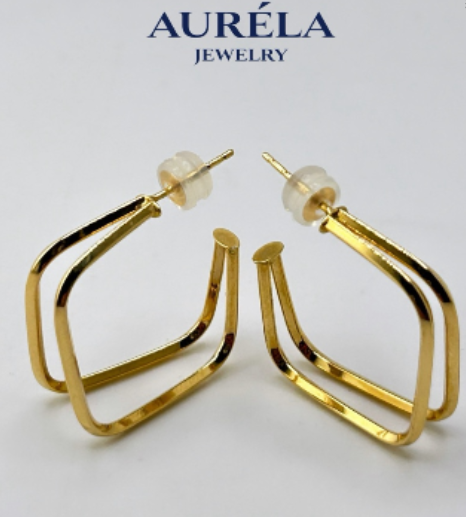 Open Box Type Earrings