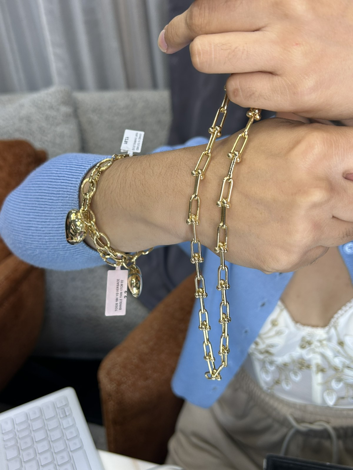 Tiff Hardware Necklace
