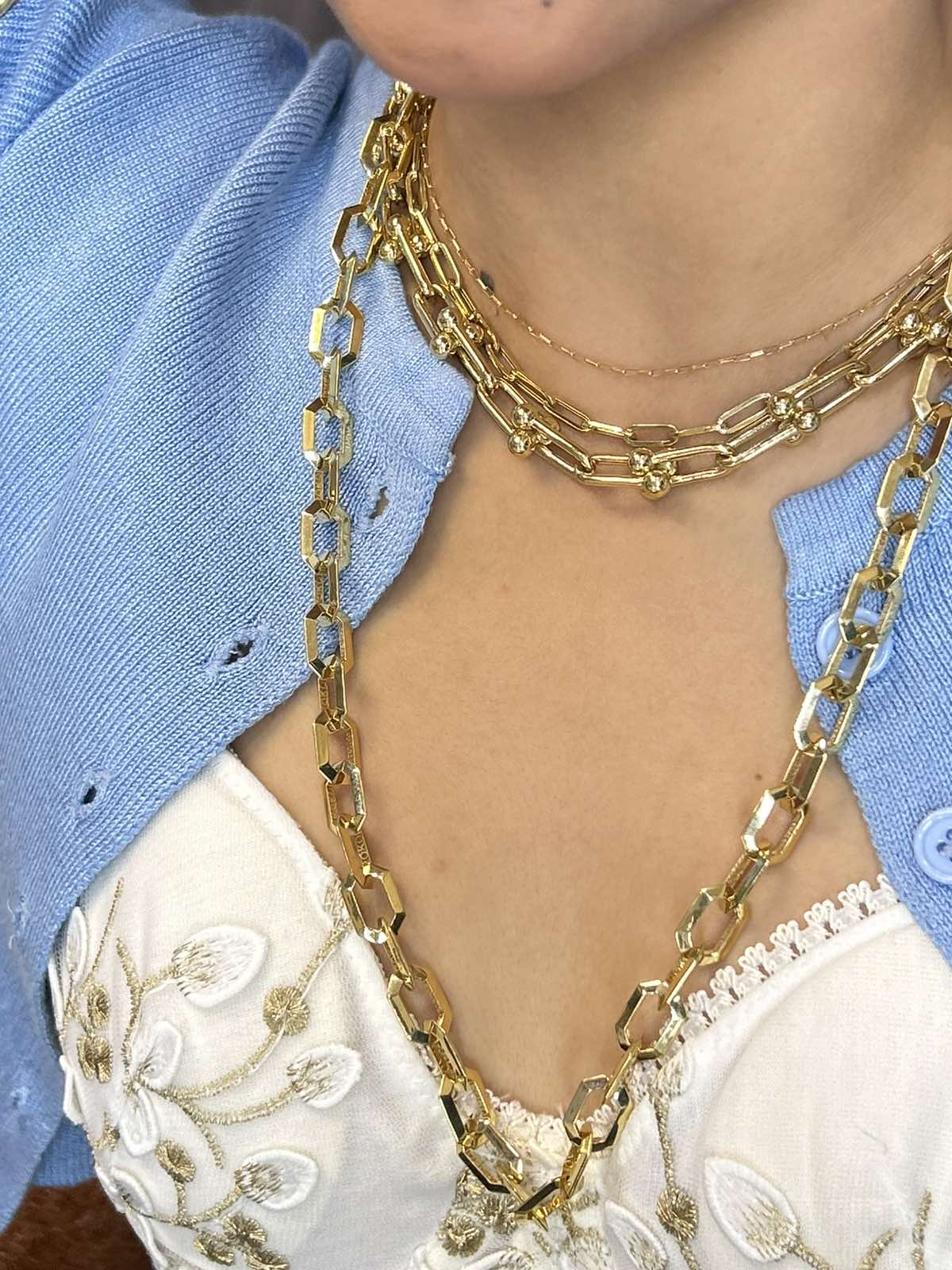 Chunky Roco Chain Necklace