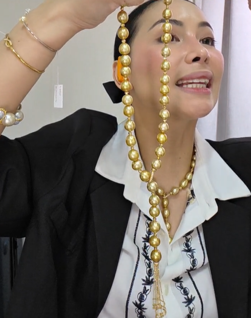 Alternating Y Drop SSP Dia Cut Necklace