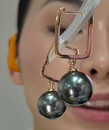 Tahiti U Huggies Earrings