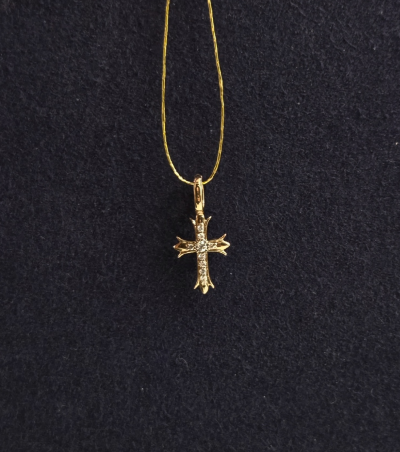 Cross Pendant w/ Dia
