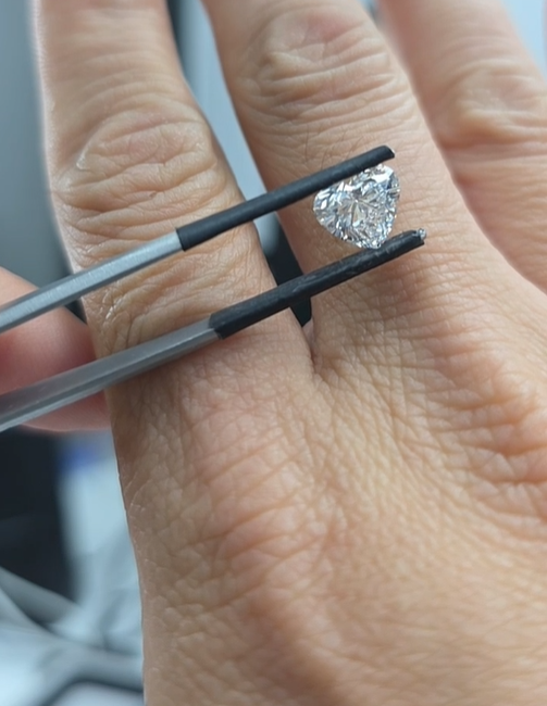 Heart Brilliant Cut Loose Stones