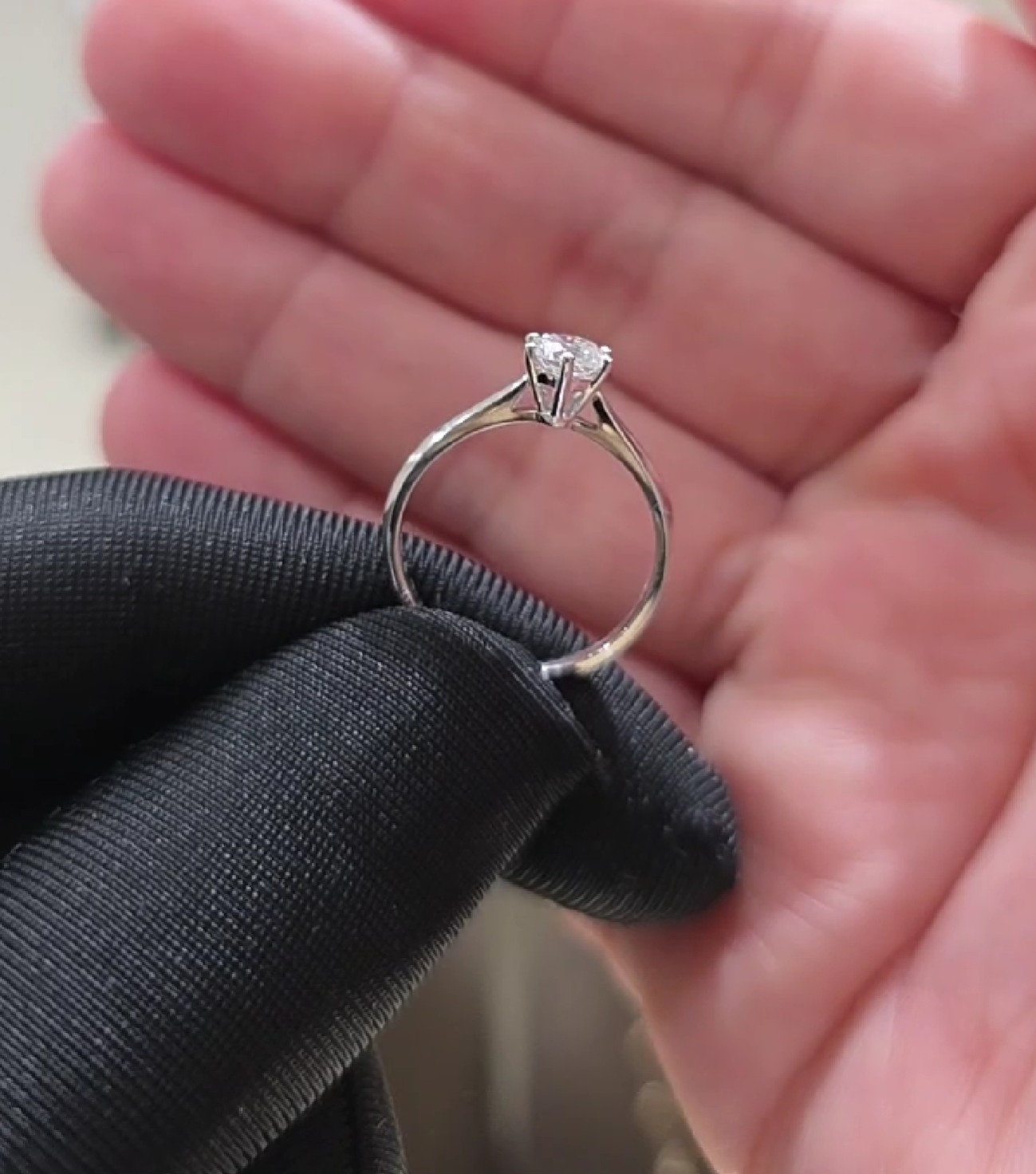 Round Solitaire Ring